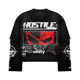 XHostile-Alien XH-003 (doble manga) Lavado ácido